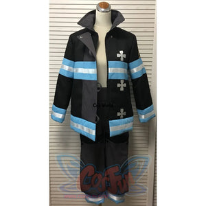 Fire Force Enen No Shouboutai Tamaki Kotatsu Shinra Kusakabe Takehisa Hinawa Firefighter Uniform