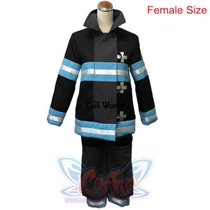 Fire Force Enen No Shouboutai Tamaki Kotatsu Shinra Kusakabe Takehisa Hinawa Firefighter Uniform