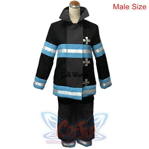 Fire Force Enen No Shouboutai Tamaki Kotatsu Shinra Kusakabe Takehisa Hinawa Firefighter Uniform