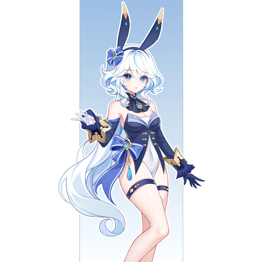 Deposit COSFUN Gesnhin Impact Furina Derivative Bunny Girl Bodysuit - cosfun