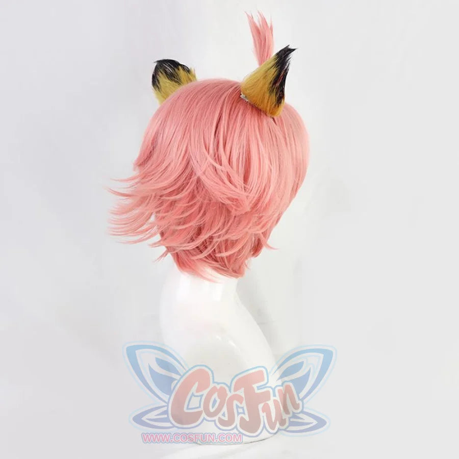 Game Genshin Impact Diona Cosplay Wig+Cat Ears C00376 Wigs