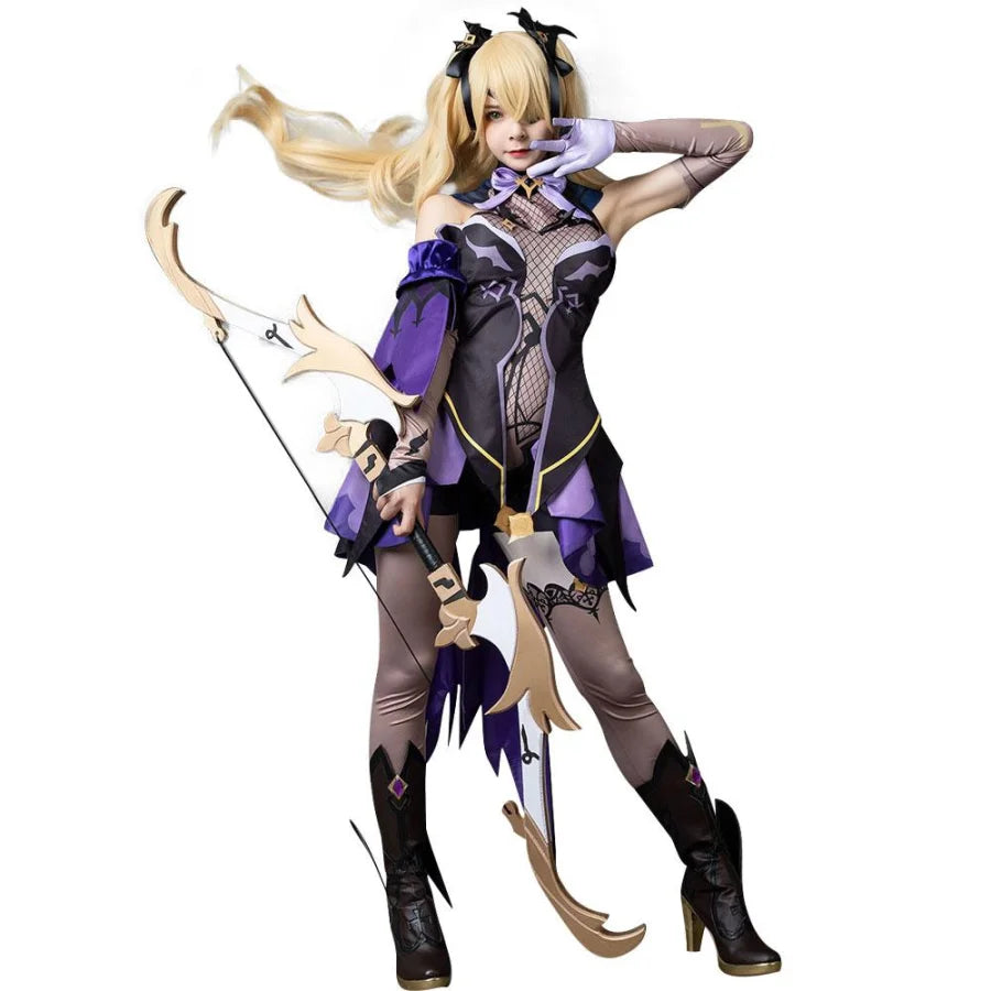 Game Genshin Impact Fischl Cosplay Costume C00015 Xs Costumes