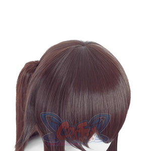 Game Genshin Impact Hu Tao Cosplay Wig Brown Twin Tail C00382 Wigs