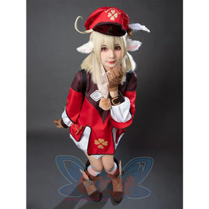 Game Genshin Impact Klee Cosplay Costume C00044 Costumes