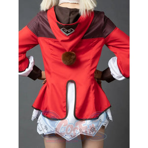 Game Genshin Impact Klee Cosplay Costume C00044 Costumes