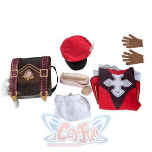 Game Genshin Impact Klee Cosplay Costume C00044 Costumes