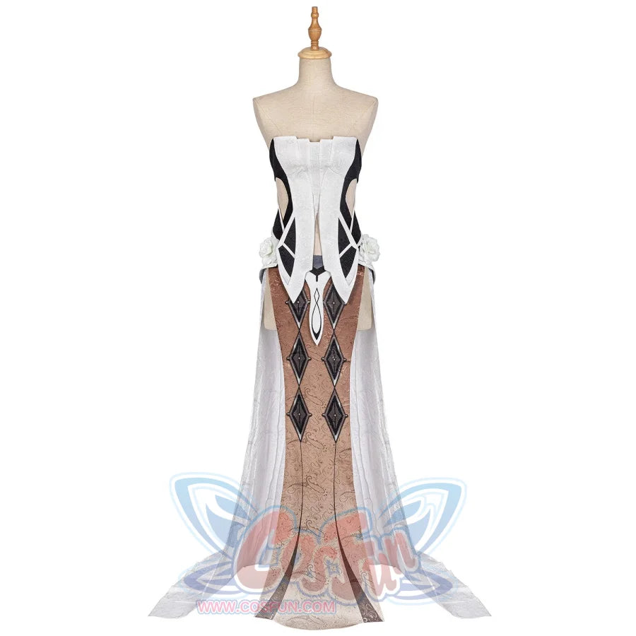 Game Genshin Impact La Signora Cosplay Costume Jacquard Version C00496 Costumes