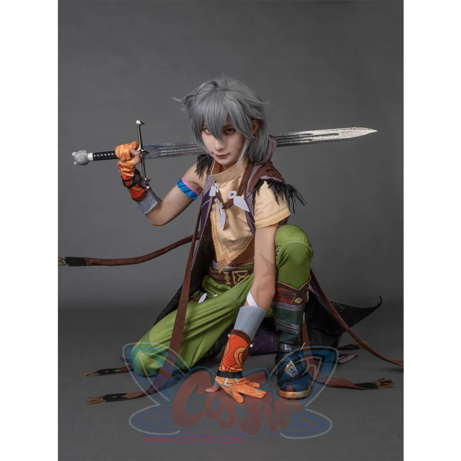 Game Genshin Impact Razor Cosplay Costume C00028 Costumes