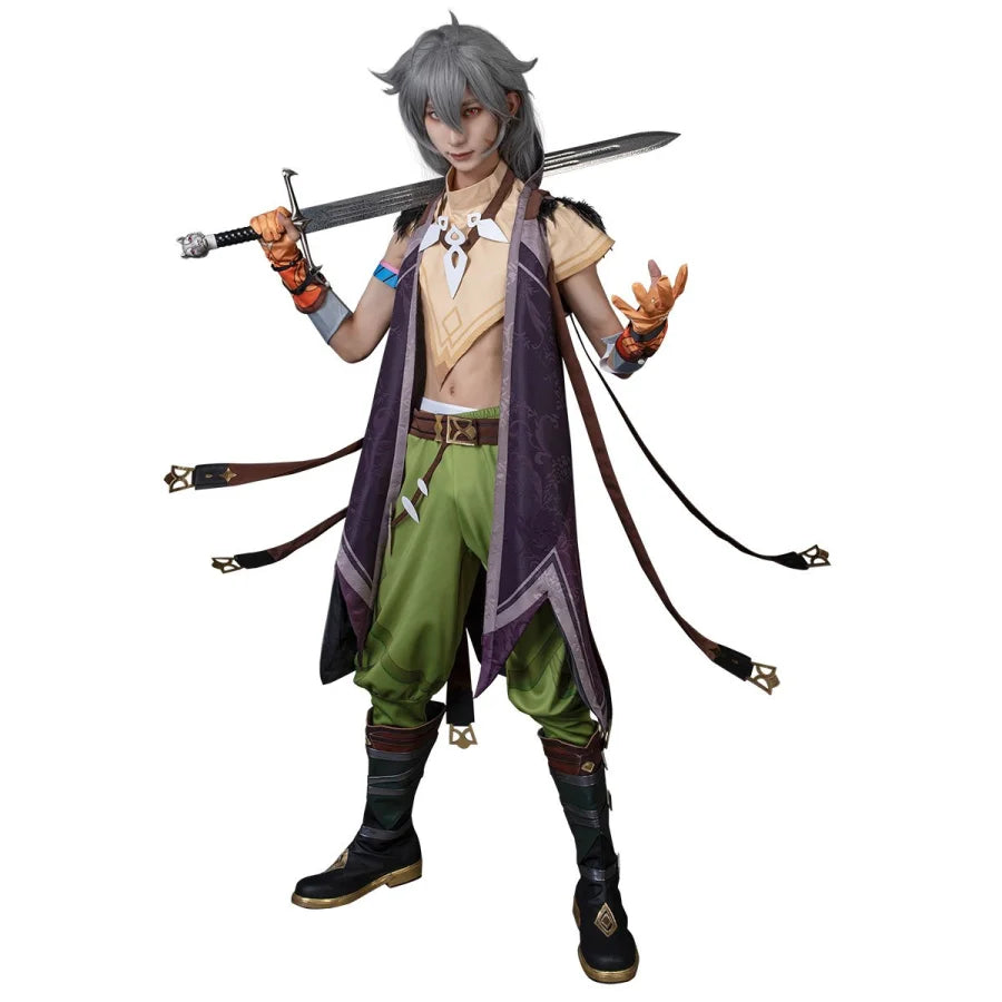 Game Genshin Impact Razor Cosplay Costume C00028 L Costumes