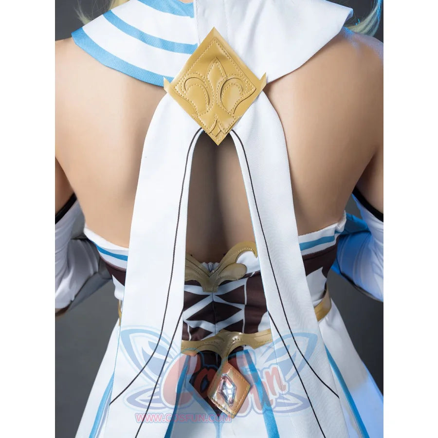 Game Genshin Impact Traveler Lumine Cosplay Costume C00012 Costumes