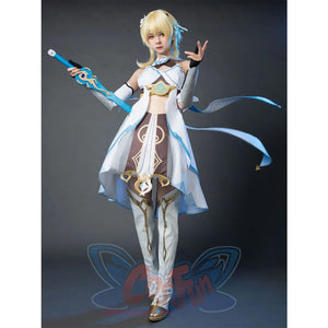 Game Genshin Impact Traveler Lumine Cosplay Costume C00012 Costumes