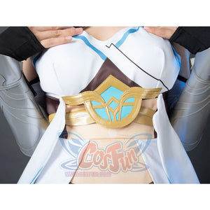 Game Genshin Impact Traveler Lumine Cosplay Costume C00012 Costumes