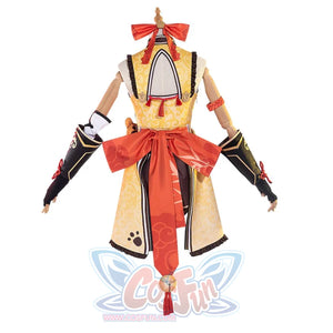 Game Genshin Impact Xiangling Cosplay Costume C00158 Costumes