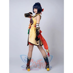 Game Genshin Impact Xiangling Cosplay Costume C00158 Costumes