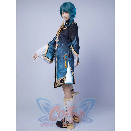 Game Genshin Impact Xingqiu Cosplay Costume C00459 Costumes