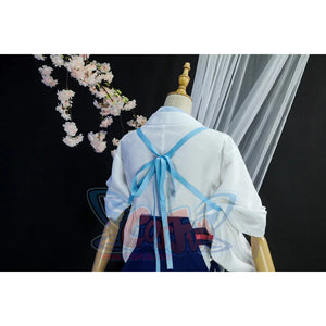 Game Genshin Inazuma Kamisato Ayaka Cosplay Costume C02056 Costumes