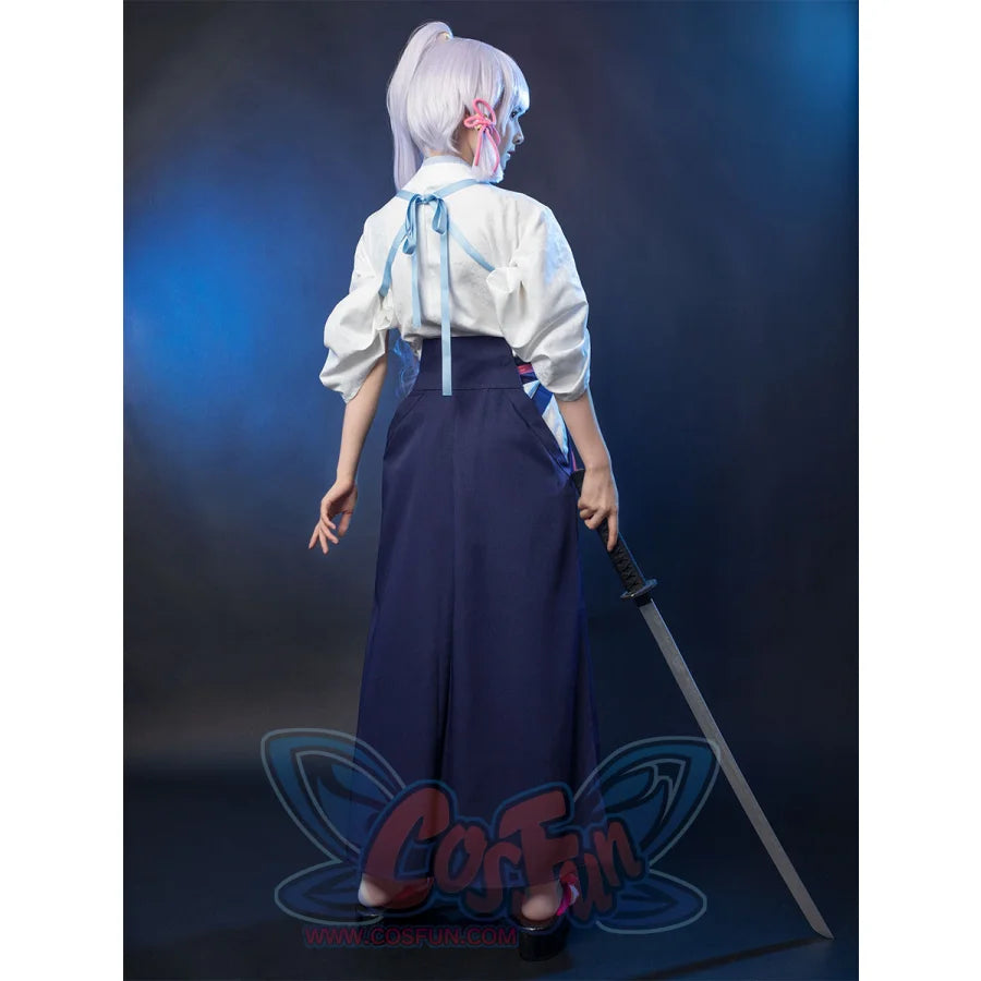 Game Genshin Inazuma Kamisato Ayaka Cosplay Costume C02056 Costumes