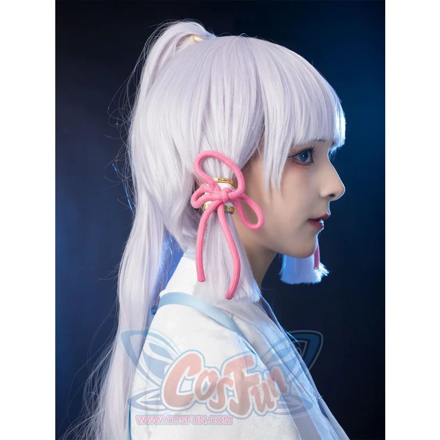 Game Genshin Inazuma Kamisato Ayaka Cosplay Costume C02056 Costumes