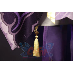 Genshin Impact Electro Archon Raiden Shogun Cosplay Costume Jacquard Version C00573 Costumes