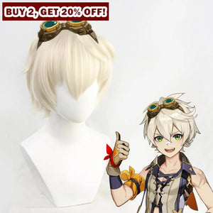 Genshin Impact Bennett Cosplay Wigs C00456