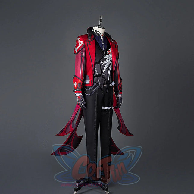 Genshin Impact Diluc Ragnvindr Cosplay Costume C02950 Costumes