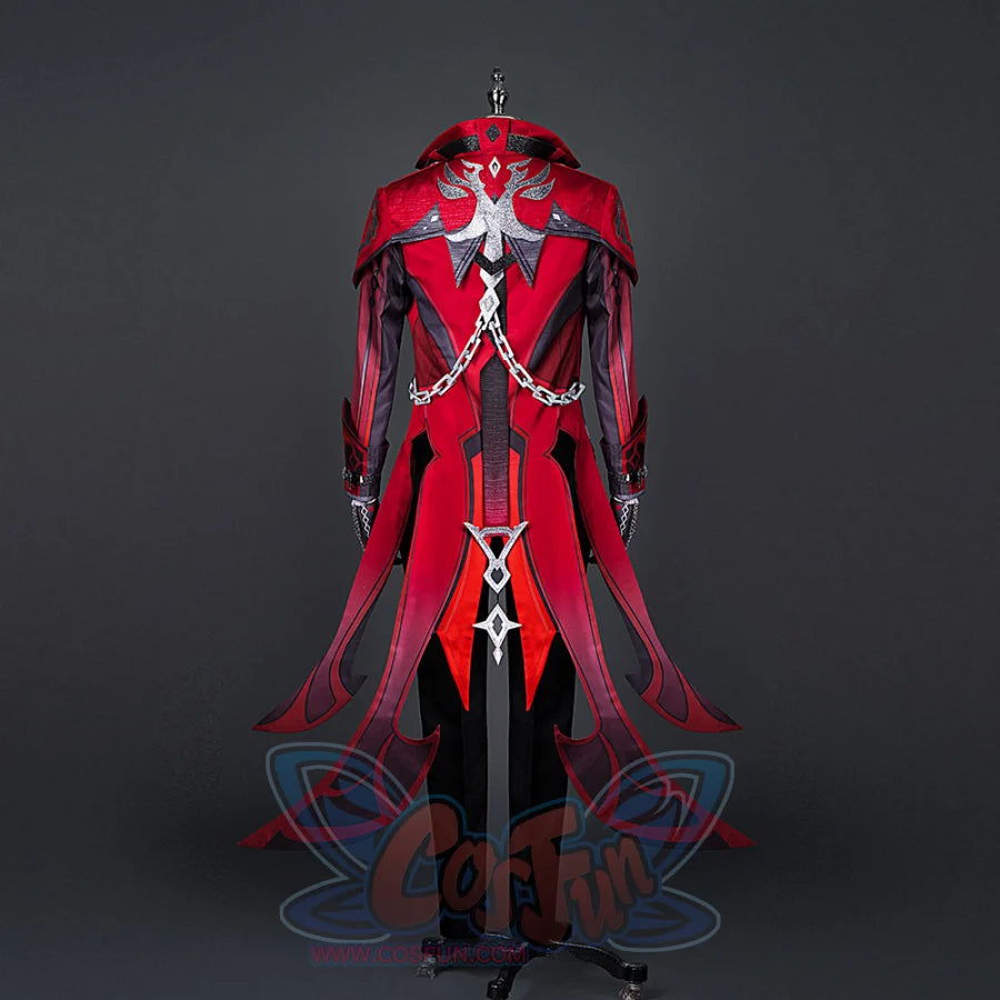 Genshin Impact Diluc Ragnvindr Cosplay Costume C02950 Costumes