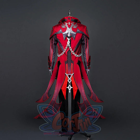 Genshin Impact Diluc Ragnvindr Cosplay Costume C02950 Costumes