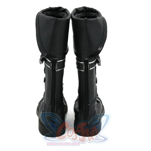 Genshin Impact Diluc Ragnvindr Cosplay Shoes Black Version C00102 & Boots