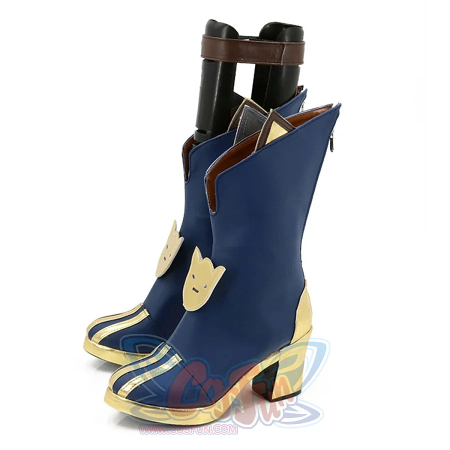 Genshin Impact Diona Cosplay Shoes Women Boots C00100 &