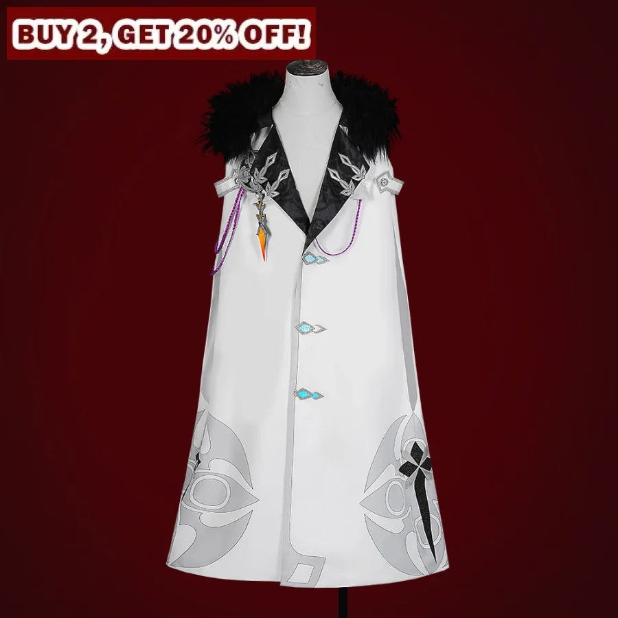 Genshin Impact Fatui Harbinger Marionette Sandrone Cape Cosplay Costume C07580 A S Costumes