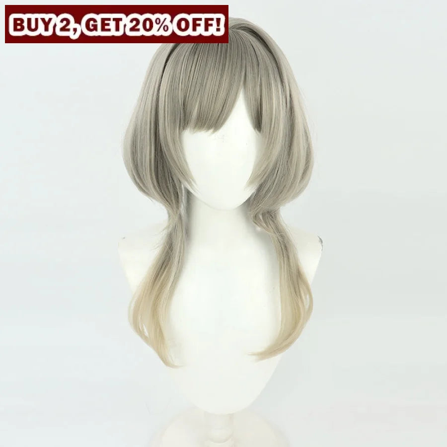 Genshin Impact Fatui Harbinger Sandrone/marionette Cosplay Wig C03008 Wigs