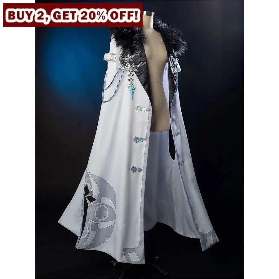 Genshin Impact Fatui Harbinger The Doctor Il Dottore Cape Cosplay Costume C07575 A Costumes