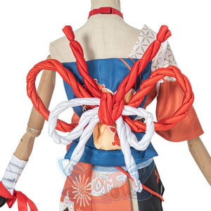 Genshin Impact Frolicking Flames Yoimiya Cosplay Costume C00686 Costumes