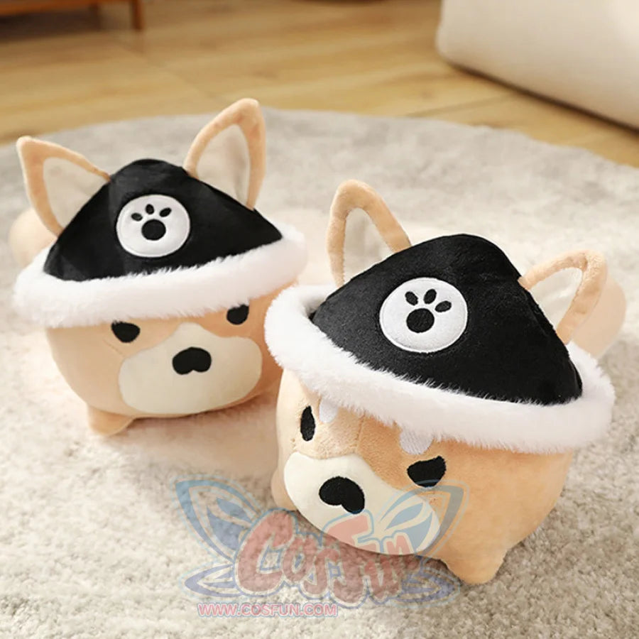 Genshin Impact Gorou Shiba Inu Cosplay Plush Doll C07565