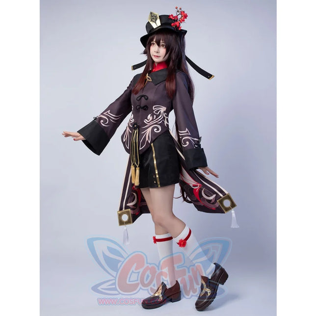 Genshin Impact Hu Tao Cosplay Costume C00267 Costumes