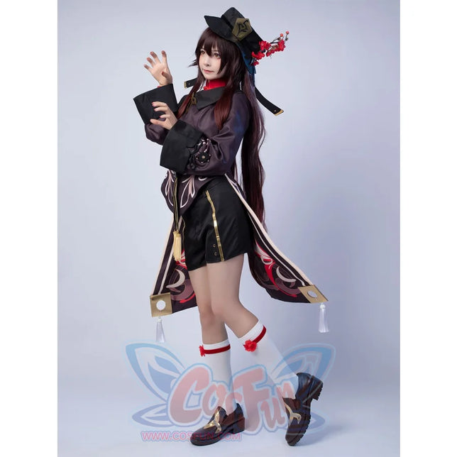 Genshin Impact Hu Tao Cosplay Costume C00267 Costumes