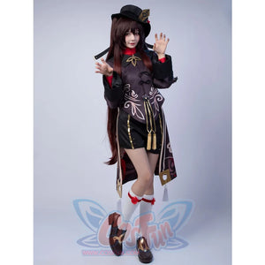 Genshin Impact Hu Tao Cosplay Costume C00267 Costumes