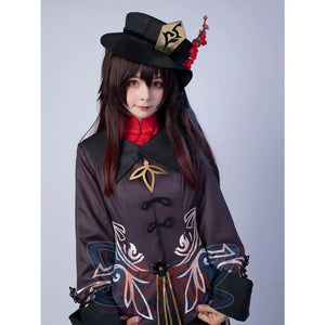 Genshin Impact Hu Tao Cosplay Costume C00267 Costumes