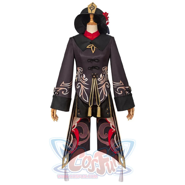 Genshin Impact Hu Tao Cosplay Costume C00267 Women / S Costumes