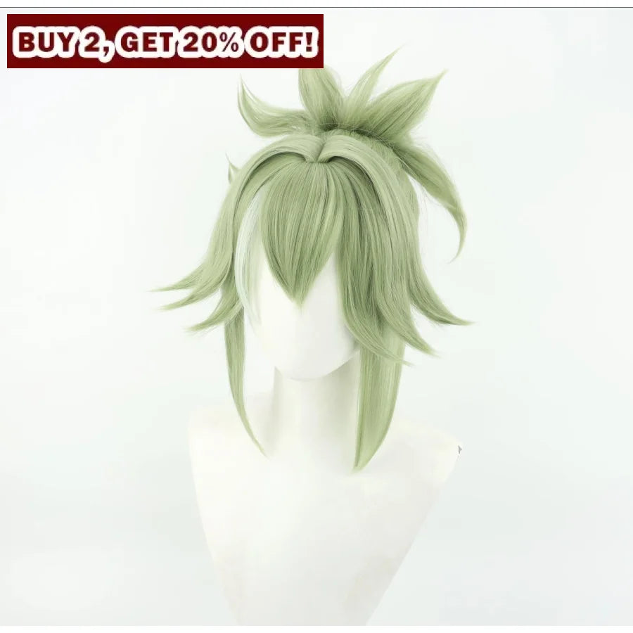 Genshin Impact Inazuma Kuki Shinobu Cosplay Wig C02062 Wigs