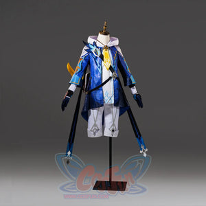 Genshin Impact Knights Of Favonius Mika Cosplay Costume C07528 A Costumes