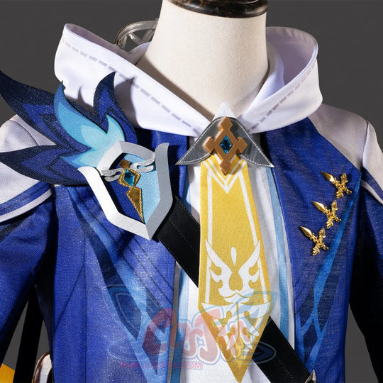 Genshin Impact Knights Of Favonius Mika Cosplay Costume C07528 A Costumes