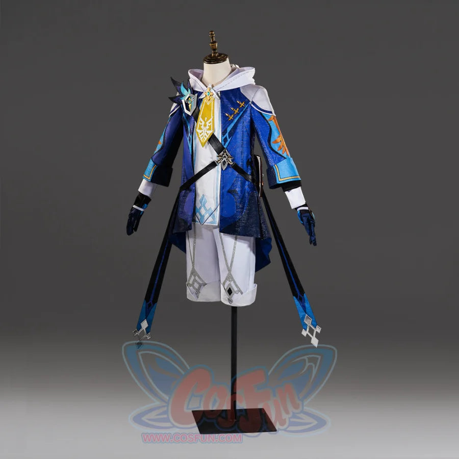 Genshin Impact Knights Of Favonius Mika Cosplay Costume C07528 A Costumes