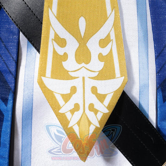 Genshin Impact Knights Of Favonius Mika Cosplay Costume C07528 A Costumes