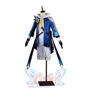 Genshin Impact Knights Of Favonius Mika Cosplay Costume C07528 A Costumes