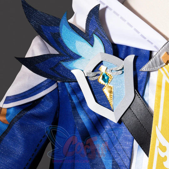 Genshin Impact Knights Of Favonius Mika Cosplay Costume C07528 A Costumes