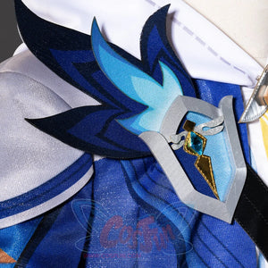 Genshin Impact Knights Of Favonius Mika Cosplay Costume C07528 A Costumes