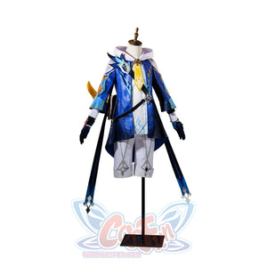 Genshin Impact Knights Of Favonius Mika Cosplay Costume C07528 A Costumes