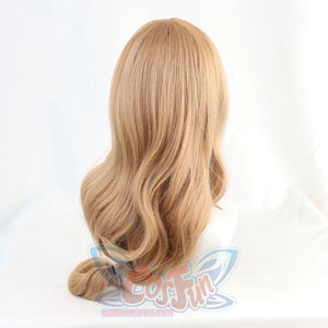 Genshin Impact Lisa Cosplay Wig Brown Curly Hair C00406 Cosplay