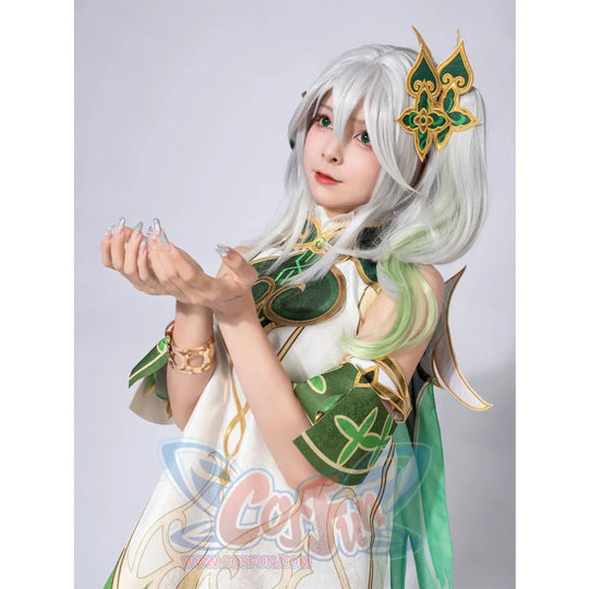 Genshin Impact Nahida/Lesser Lord Kusanali Cosplay Costume C02945 Aa Costumes